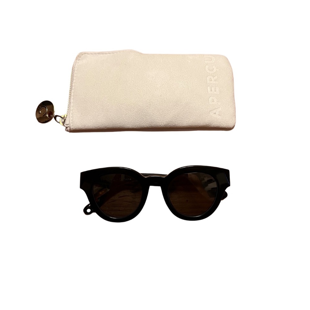 Aperçu Le Rond Sunglasses Black Carbone